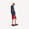 Sweats à capuche 3B pour homme, bleu marine foncé Sweats à capuche 3B pour homme, bleu marine foncé