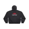 Sweats à capuche 3B Sports Icon Oversized « Noir Rouge Blanc » 739024TPVD81470