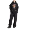 Sweats à capuche ample avec logo « College » Est. 1917 « Noir » 675003TLV901076