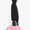 Sweats à capuche ample Classic Printing Noir 641529TJVH91000