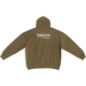 Sweats à capuche ample « Khaki » de la collection Political Campaign 620973TKVI92463