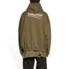 Sweats à capuche ample « Khaki » de la collection Political Campaign 620973TKVI92463