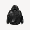 Sweats à capuche ample pour femme, noir
