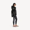 Sweats à capuche ample pour femme, noir