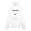 Sweats à capuche ample « White » 661711TKVF99085