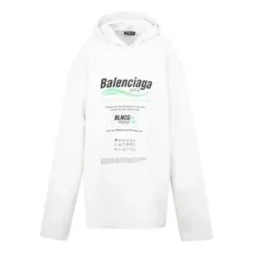 Sweats à capuche ample « White » 661711TKVF99085