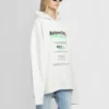 Sweats à capuche ample « White » 661711TKVF99085