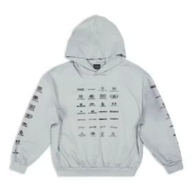 Sweats à capuche Archives Logos « Light Grey » 726241TNVQ81342