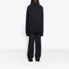 Sweats à capuche avec écusson BB brodé « Black » 620973TKV721069