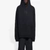 Sweats à capuche avec écusson BB brodé « Black » 620973TKV721069