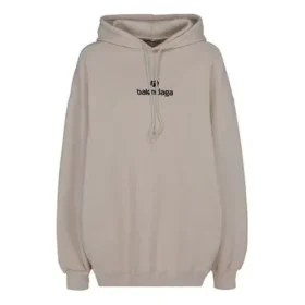 Sweats à capuche avec logo Alphabet, gris et blanc, 641529TJVB19054