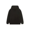 Sweats à capuche avec logo, coupe moyenne « Washed Black » 600583TLVB81146