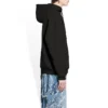 Sweats à capuche avec logo, coupe moyenne « Washed Black » 600583TLVB81146