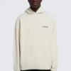 Sweats à capuche avec logo dans le dos, coupe classique « Off White » 600583TMVF5-9069