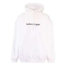Sweats à capuche avec logo imprimé, blanc 578135TIV559040