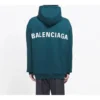 Sweats à capuche avec logo imprimé dans le dos « Green » 570811THV793230