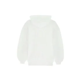 Sweats à capuche avec logo imprimé SS21, blanc, 641529TJVI69040