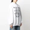 Sweats à capuche avec logo imprimé SS21, blanc, 641529TJVI69040