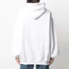 Sweats à capuche avec logo imprimé SS21, blanc, 641529TJVI69040