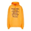 Sweats à capuche avec logo « Orange Black » 641679TJVI67513