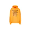 Sweats à capuche avec logo « Orange Black » 641679TJVI67513