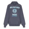 Sweats à capuche avec logo universitaire « Navy » 697879TMV964140