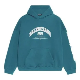 Sweats à capuche Balenciaga coupe ample « Indigo » 674986TLVJ24480