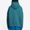 Sweats à capuche Balenciaga coupe ample « Indigo » 674986TLVJ24480