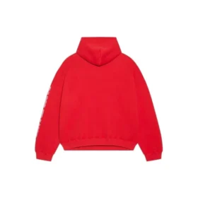 Sweats à capuche Balenciaga coupe ample « Rouge » 674986TLVJ26441
