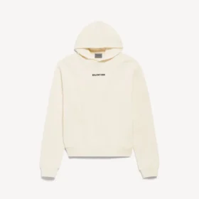 Sweats à capuche Balenciaga pour femme, coupe moyenne, couleur crème