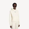 Sweats à capuche Balenciaga pour femme, coupe moyenne, couleur crème