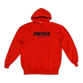 Sweats à capuche Balenciaga x FORTNITE coupe moyenne « Red » 600583TLVO46506