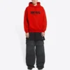 Sweats à capuche Balenciaga x FORTNITE coupe moyenne « Red » 600583TLVO46506