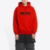 Sweats à capuche Balenciaga x FORTNITE coupe moyenne « Red » 600583TLVO46506