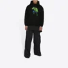 Sweats à capuche Balenciaga x Marvel Hulk, coupe moyenne « Noir » 600583TLV581000