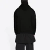 Sweats à capuche Balenciaga x Marvel Hulk, coupe moyenne « Noir » 600583TLV581000