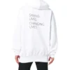 Sweats à capuche Balenciaga x Programme alimentaire mondial « Blanc Noir » 541870TCV343307