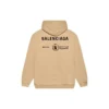 Sweats à capuche Balenciaga x Programme alimentaire mondial, coupe moyenne, « Beige » 600583TJVK49605