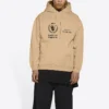 Sweats à capuche Balenciaga x Programme alimentaire mondial, coupe moyenne, « Beige » 600583TJVK49605