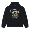 Sweats à capuche Balenciaga x THE SIMPSONS en coton, coupe ample « Noir » 675003TLVG81000