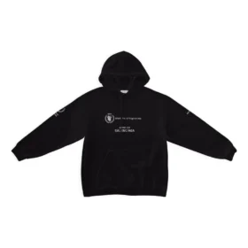 Sweats à capuche Balenciaga x WFP coupe moyenne « Black » 600583TMVL11070