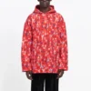 Sweats à capuche BB « All Over Interlocked » « Rouge » 594576THV676400