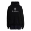 Sweats à capuche BB Be Different avec patch « Noir » 720406TNVV11070