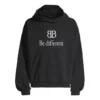 Sweats à capuche BB Be Different « Black White » 720406TNVB41070