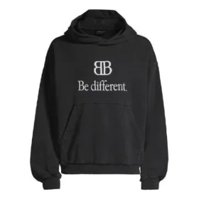 Sweats à capuche BB Be Different « Black White » 720406TNVB41070