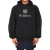 Sweats à capuche BB Be Different « Black White » 720406TNVB41070