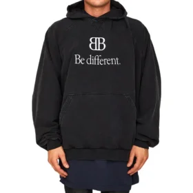 Sweats à capuche BB Be Different « Black White » 720406TNVB41070