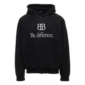 Sweats à capuche BB Be Different Popover « Black White » 720426TNVV11070