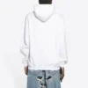Sweats à capuche BB Pixel coupe moyenne « Blanc » 578135TKVI89040