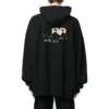 Sweats à capuche « Black » coupe large avec BB Icon dessinée à la main 620973TNVQ11059
